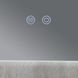 Дзеркало Qtap Taurus (TA1) 800&times;600 мм з LED-підсвічуванням Touch, з антизапотіванням, з димером, рег. темп. кольору (3000-6500K) QTTAU8006004895 фото 4