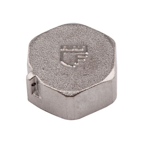 Заглушка латунна 1/2" з внутрішньою різьбою SD Forte SF35215 фото