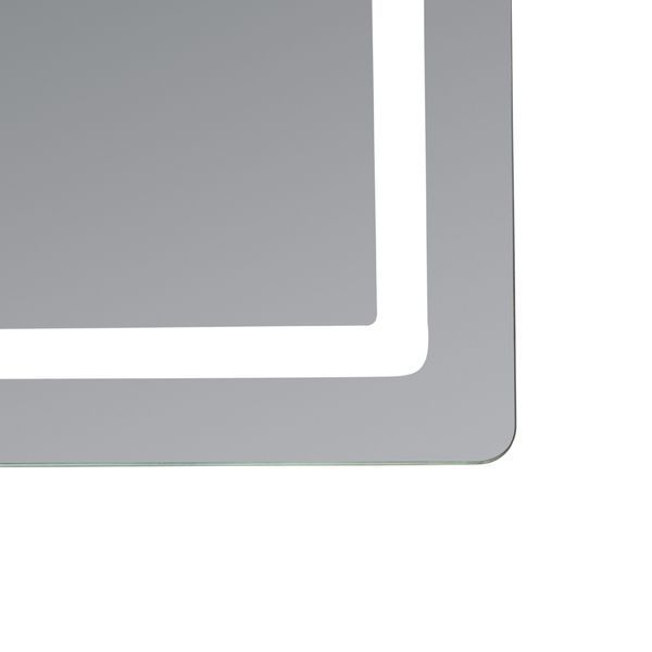 Дзеркало Qtap Mideya (MI2) 800х700 з LED-підсвічуванням Touch, з антизапотіванням, з димером, рег. яскравості QT2078NCF807048476 фото