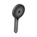 Лійка для ручного душу Qtap Rucni 120 мм округла QTRUCA120R3GRP Graphite фото 2