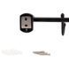 Держатель для полотенца Qtap Liberty 4 крючка 450 мм QTLIBBLM1154-4 Black фото 3