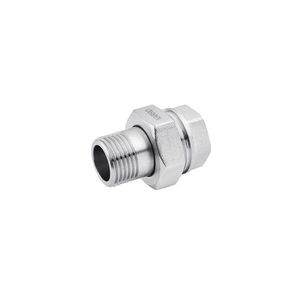 Сгон-американка прямая Karro 1/2" ВН никелированная KR-3102 фото