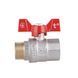Кран кульовий 3/4" ВЗ для води (метелик) Thermo Alliance SD607NW20PN40 фото 4