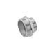 Ниппель переходной усиленный LexLine 1 1/2"х1" НН никелированный НК0509-Вн фото 1