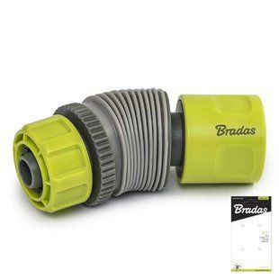 Конектор із регулюванням кута нахилу на шланг 1/2" Bradas Lime Line LE-02122K фото