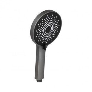 Лейка для ручного душа Lidz Niagara 32 120 мм округлая LDNIA32GRP48536 Graphite фото