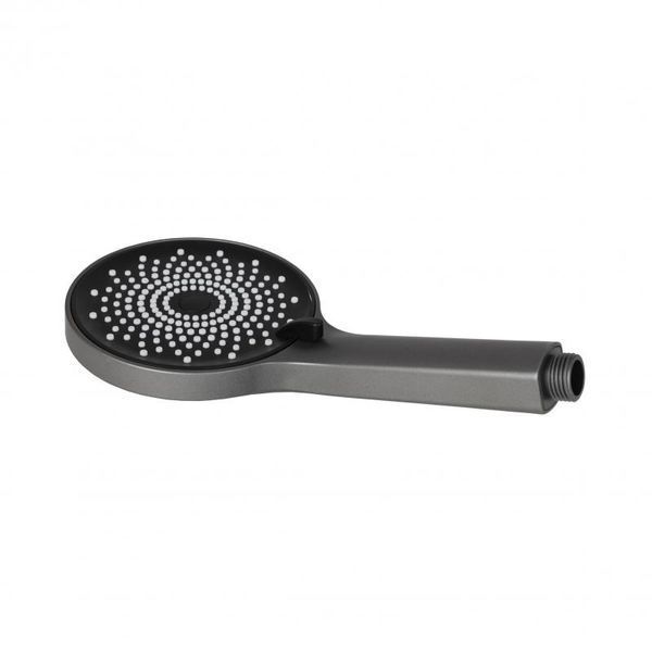 Лейка для ручного душа Lidz Niagara 32 120 мм округлая LDNIA32GRP48536 Graphite фото