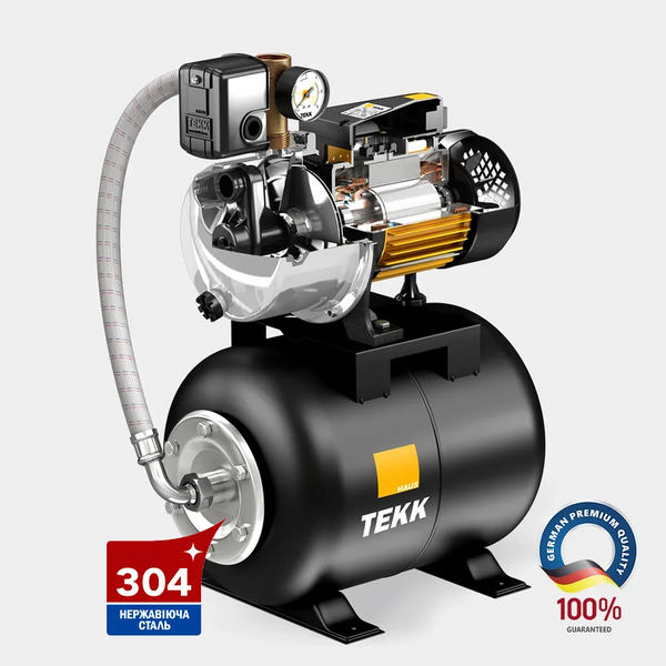 Насосна станція Tekk Haus BS 1350 Inox 24L фото