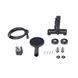 Змішувач для ванни Qtap Vlasta New (з душовим гарнітуром) QTVLA259GMB45643 Gunmetal Black PVD фото 5