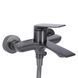 Змішувач для ванни Qtap Vlasta New (з душовим гарнітуром) QTVLA259GMB45643 Gunmetal Black PVD фото 2