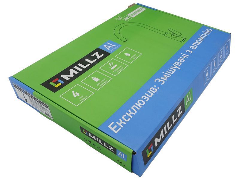 Смеситель для кухни Millz MRS-AL-A40 Black фото