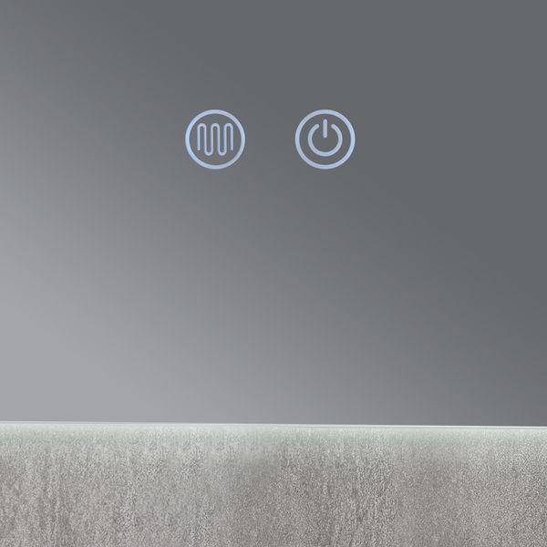 Дзеркало Qtap Taurus (TA1) 1200&times;800 мм з LED-підсвічуванням Touch, з антизапотіванням, з димером, рег. темп. кольору (3000-6500K) QTTAU120080048958 фото