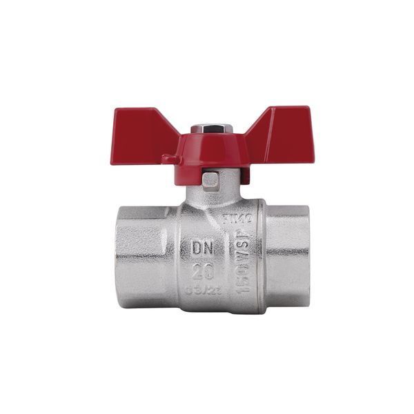 Кран кульовий SD Forte 3/4" ВР для води (метелик) SF602W20 фото