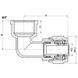 Уголок обжимной SD Forte 16х1/2" ВР SF174W1615 фото 2