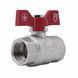 Кран кульовий SD Forte 3/4" ВР для води (метелик) SF602W20 фото 1