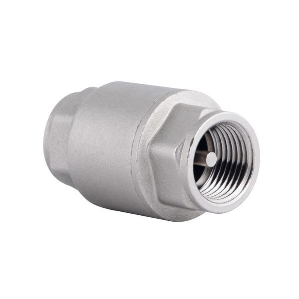 Обратный клапан 1/2"ВВ никелированный с латунным штоком Thermo Alliance Forte TAF240W15 фото