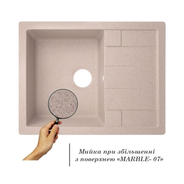 Кухонна мийка Lidz 650x500/200 MAR-07 (LIDZMAR07650500200) фото