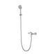 Змішувач для душу Lidz Aria 010 (з душовим гарнітуром) (k35) LDARI010NKS43361 Nickel фото 3