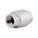Обратный клапан 1/2"ВВ никелированный с латунным штоком Thermo Alliance Forte TAF240W15 фото 4