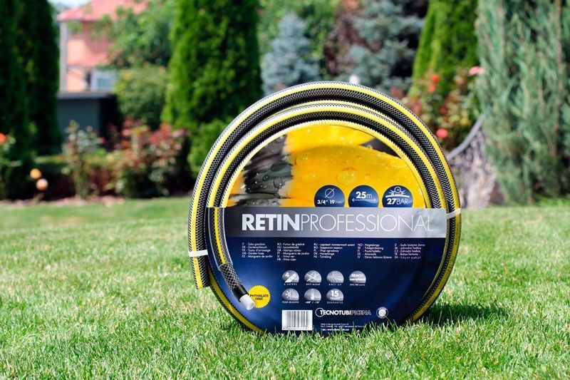 Шланг садовий Tecnotubi Retin Professional для поливу діаметр 1/2 дюйма, довжина 50 м (RT 1/2 50) фото