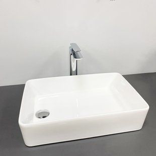 Умивальник (раковина) VBI VELLETRI WHITE накладний фото