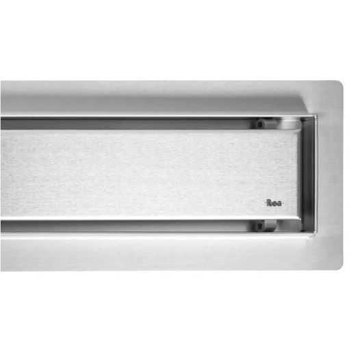 Трап для душа REA NEOX 80 SUPERFLOW BRUSHED STEEL матовая сталь фото