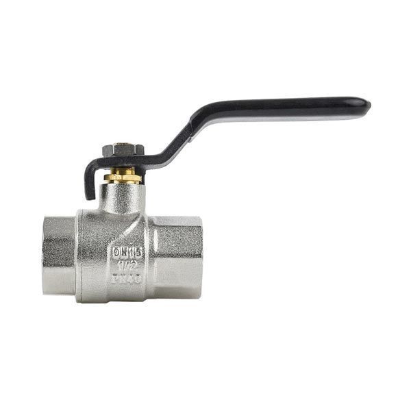 Кран шаровый 1/2" ВВ для воды (ручка) Raftec Black DRH1 фото