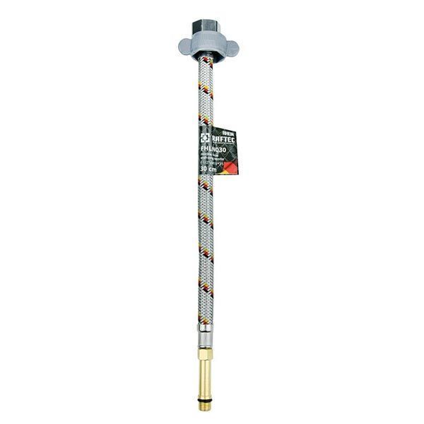 Шланг для змішувача 60 см 1/2"хМ10, довга голка 35 мм Raftec FHLN060 фото
