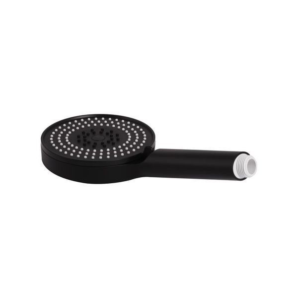 Лійка для ручного душу Qtap Rucni D 130 мм кругла QTRUC125BLM45951 Black Matt фото