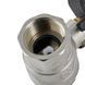 Кран шаровый 1/2" ВВ для воды (ручка) Raftec Black DRH1 фото 8
