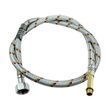 Шланг для змішувача 80 см 1/2"хМ10, довга голка 35 мм Raftec FHLN080
