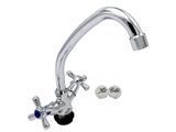 Смеситель для кухни двухвентильный Millz MRS-01-X-003 хром фото