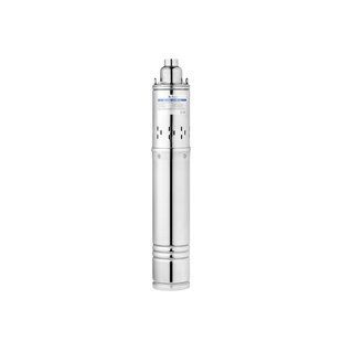 Насос глубинный шнековый Agua 4S QGD2,4-90-0,50 Hmax 90 м Qmax 40 л/мин P 500 Вт со встроенным конденсатором фото
