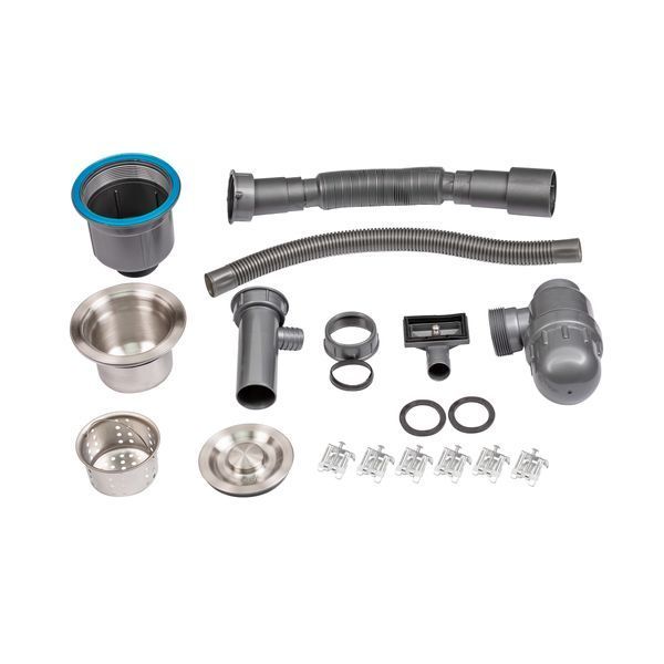 Мийка для кухні інтегрована Lidz Handmade H5045 (LDH5045BRU35383) Brushed Steel 3,0/0,8 мм фото