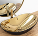 Умывальник (раковина) REA ROYAL IN GOLD MARBLE BLACK MATТ накладной фото 2