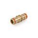 Ниппель латунный для соединения двух коннекторов Bradas Brass BR-2200 фото 1