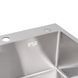 Мийка для кухні інтегрована Lidz Handmade H5045 (LDH5045BRU35383) Brushed Steel 3,0/0,8 мм фото 6