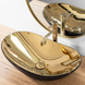 Умывальник (раковина) REA ROYAL IN GOLD MARBLE BLACK MATТ накладной фото 3