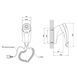 Фен с держателем Lidz Tarnow 0191 1100 Вт LDTAR0191WHI32510 White фото 2