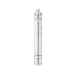 Насос глубинный шнековый Agua 4S QGD2,4-130-0,75 Hmax 130 м Qmax 40 л/мин P 750 Вт со встроенным конденсатором фото
