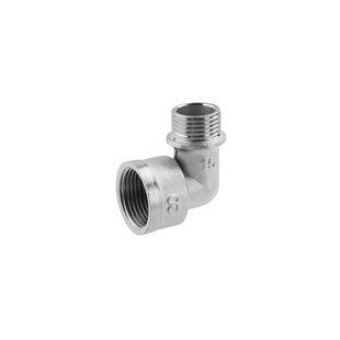 Уголок переходной усиленный LexLine 3/4"х1/2" ВН никелированный НК0104-В фото