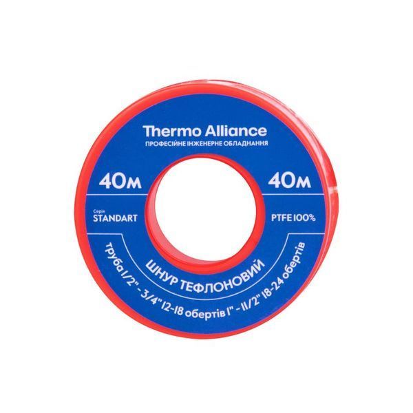 Нитка фум для пакування 40 м PTFE тефлонова Thermo Alliance Standart SD26440 фото