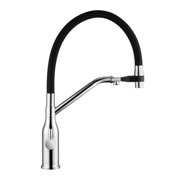 Смеситель для кухни Kroner KRP Kuche - C03816BLK фото
