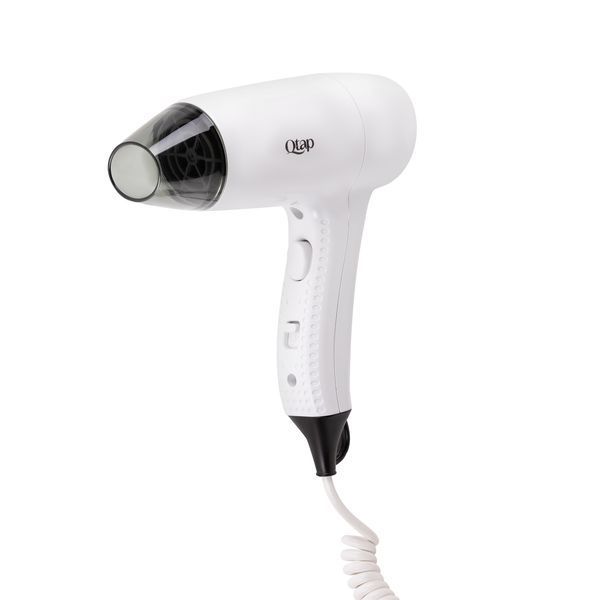 Фен с держателем Qtap Pohodli 1200 Вт QTF1200ROP White (Pobut) фото