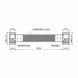 Шланг для води Thermo Alliance Forte D10 (посилений) 30 см NYLON 1/2"x1/2" ВВ TAF383W30 фото 2