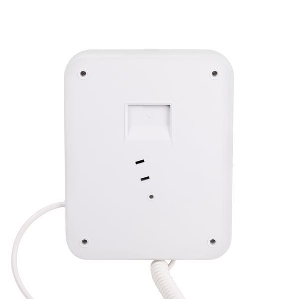 Фен с держателем Qtap Pohodli 1200 Вт QTF1200RNP White (Pobut) фото