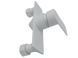 Змішувач для душу, латунь білий AIM DG01140 frosted white фото 5