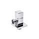 Кран приборный для подключения Karro 1/2"х1/2" НН хромированный KR-3122 фото 1