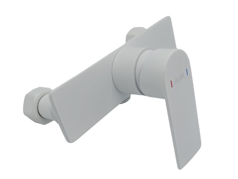 Змішувач для душу, латунь білий AIM DG01140 frosted white фото