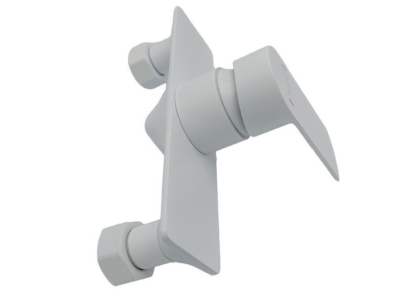Змішувач для душу, латунь білий AIM DG01140 frosted white фото